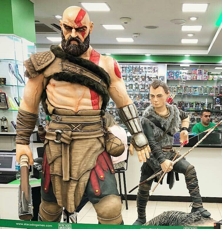 Jogo God Of War Ragnarok para PS4 no Paraguai - Atacado Games - Paraguay